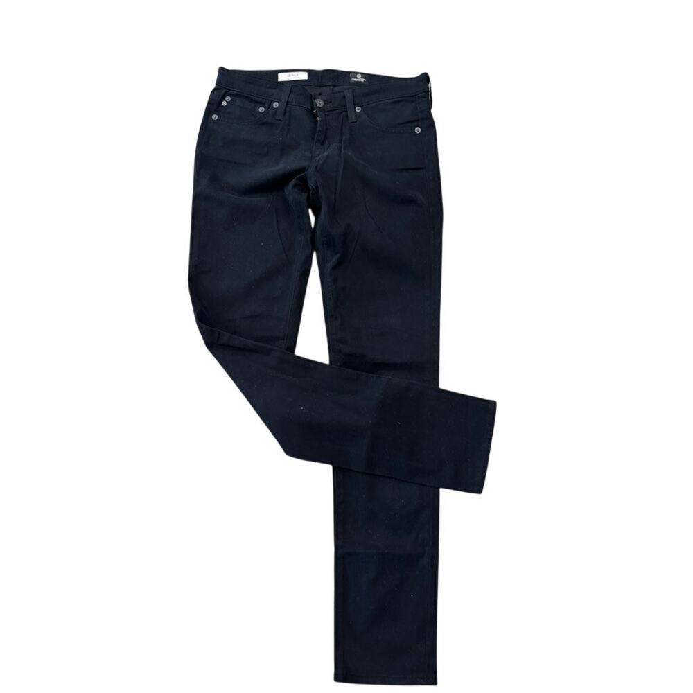 AG Adriano Goldschmied The Stilt Cigarette Jean Size 27 Black